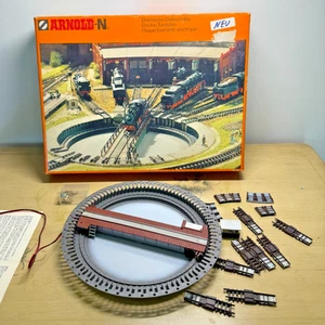 N Scale Arnold 6381 Electric Turntable Kit 1:160 Original Box (B) - Picture 1 of 4