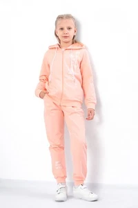 Girls’ Clothing Set – Hoodie & Pants with Elastic Cuffs, Stylish Print, Any s... - Picture 1 of 16