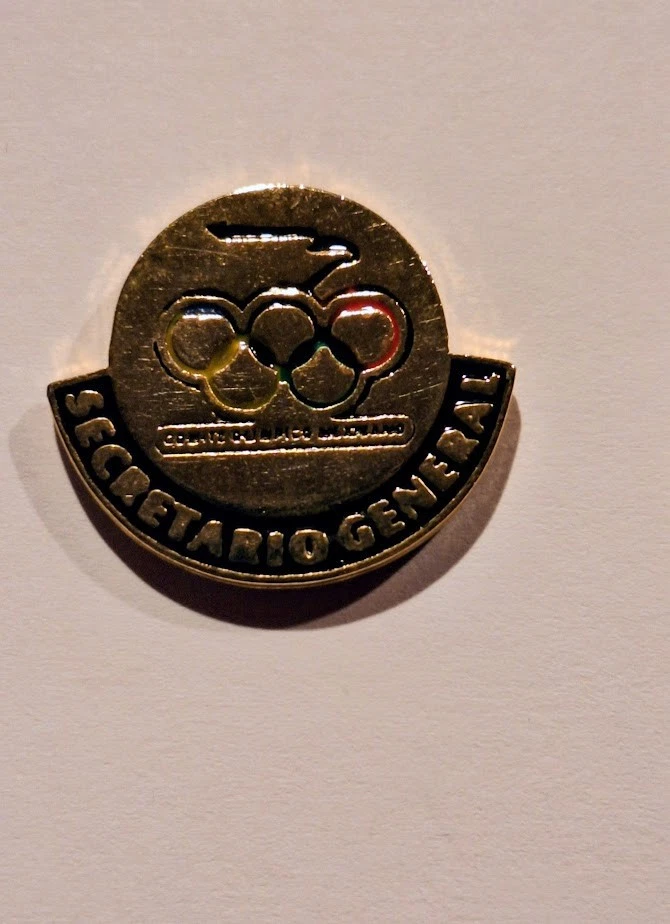  BONITO PIN SECRETARIO GENERAL COMITÉ OLÍMPICO MÉXICO AÑOS 2000 - Foto 1 de 1