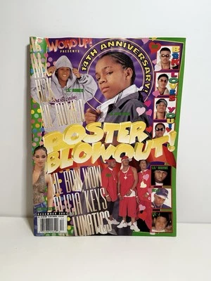 Vintage Word Up Magazine December 2001 POSTER BLOWOUT (((RARE)))  LIL BOW WOW - Image 1 of 4