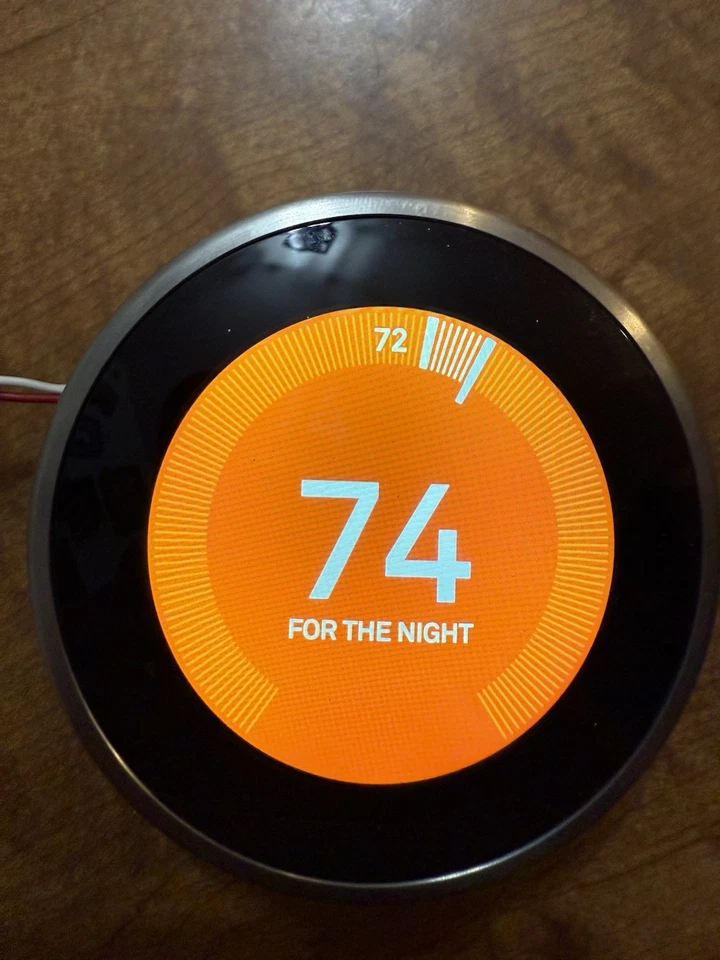 1- Termostato Google Nest usado  Foto 1 de 4