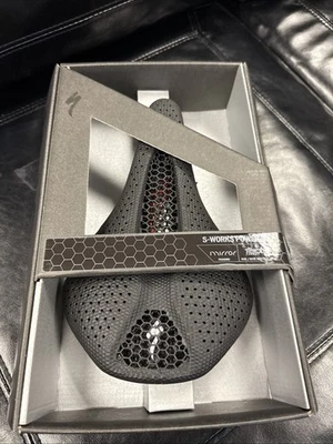 NUEVO Sillín eléctrico Specialized S-Works con espejo 143 mm negro carbono FACT Foto 1 de 4