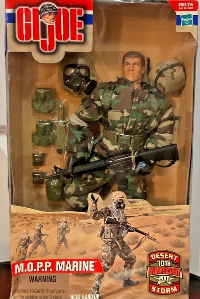 G.I. JOE M.O.P.P. Figura de acción MARINE Desert Storm accesorios nuevo raro Hasbro Foto 1 de 2