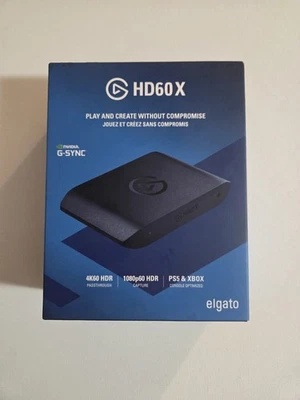 Elgato 4K X - 4K144 HDR10 External Capture Card with for Switch, PS5, XBOX - NEW - Image 1 of 4