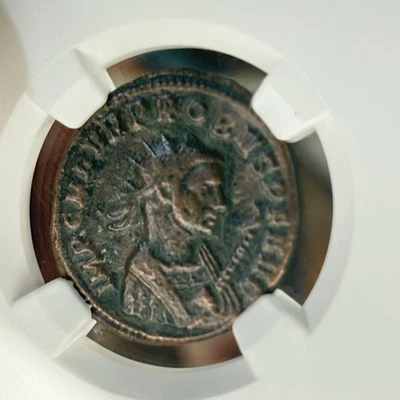 Probus, AD 276-282 ROMAN EMPIRE BI Aurelianianus NGC VF20 - Image 1 of 4