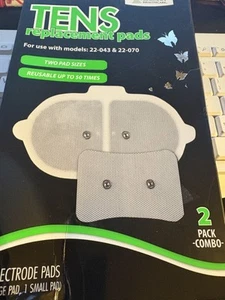 Veridian Wireless Tens Electrode Replacement Pads Combo (Pack of 2) L@@K NEW - Picture 1 of 2