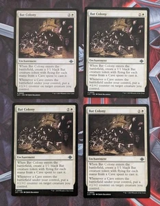 MTG 4 x The Lost Caverns Of Ixalan Uncommon BAT COLONY NM - Picture 1 of 1