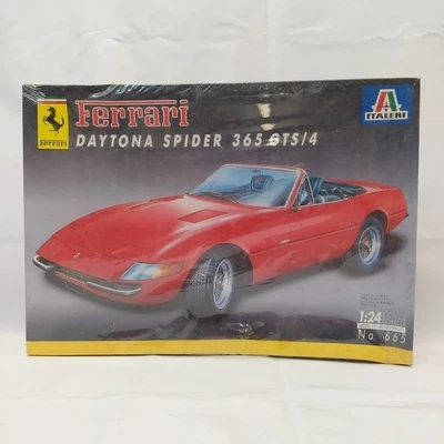 Scatola di montaggio Ferrari Daytona 365 GTS/4 Spider Italeri sc. 1/24 nuova - Immagine 1 di 4