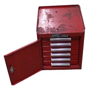 Mac Tools 6 Drawer 1 Door Locking Side Hanging Tool Cabinet Box MB3020 - Picture 1 of 12