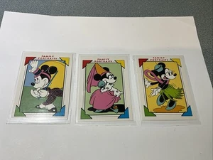 3 Card Lot - WALT DISNEY Impel Trading Cards FRESH PACK Minnie - Picture 1 of 4
