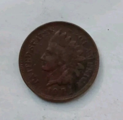 1904 Indian Head Cent Very Fine One Cent Coin Free Post #498 - Image 1 of 2