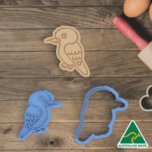 Kookaburra Cookie Cutter And Embosser Stamp - Bild 1 von 6