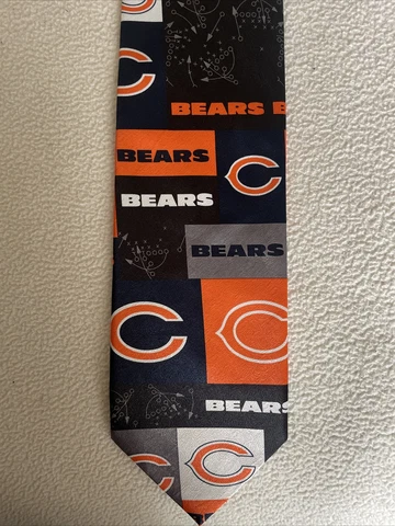 NFL Chicago Bears Block & Play Tie - 2002-Ralph Marlin & Co Cover