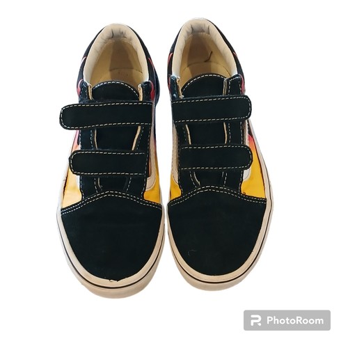 Sneakers VANS per bambini Oldol Skooln design fiamma t