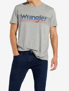 Nueva CAMISETA HOMBRE WRANGLER CLÁSICA GRÁFICA Tallas M, XL, XXL - Imagen 1 de 4