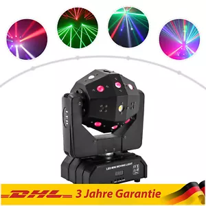 Laser Beam LED Moving Head Bühnenlicht RGBW Lichteffekt DMX DJ Party Show 120W - Bild 1 von 13