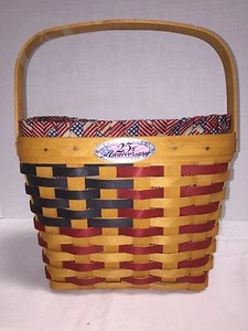 1997*Longaberger*25th Anniversary Basket*Liner/Protector #16302U - Bild 1 von 6