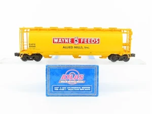O Gauge 3-Rail Atlas 6305-1 SHPX Wayne Feeds 3 Bay Cylindrical Hopper #62240 - Picture 1 of 13