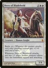 Hero of Bladehold - Foil Prerelease Promo Mirrodin Besieged LP MTG