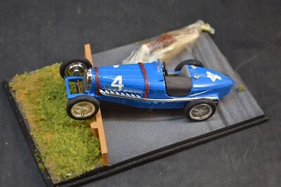 BRUMM/MICRO WORLD 1/43 AUTOSTORY COLLECTION BUGATTI TIPO 59 LOUIS MAYER 1936 - Immagine 1 di 4