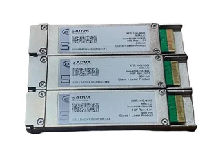 LOT OF 3 ADVA XFP/10G/850I/MM/LC 0061701825-02 850 nm Transceiver Module - Picture 1 of 2