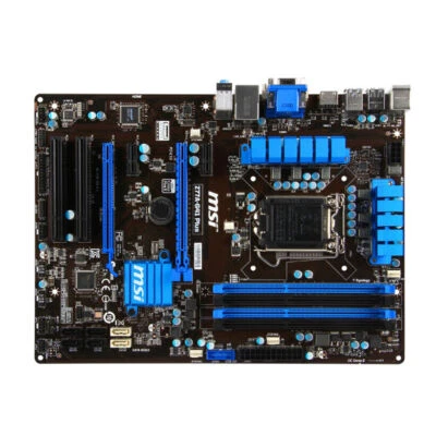 MSI Z77A-G41 Plus Motherboard Intel Z77 LGA1155 DDR3 ATX USB2.0 USB3.0 DVI-D - Image 1 of 4