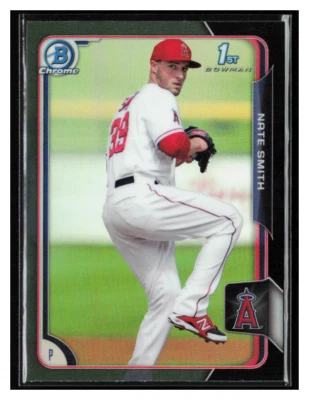 2015 Bowman Chrome Pros Asia Black Ref #BCP90 Nate Smith - Image 1 of 2