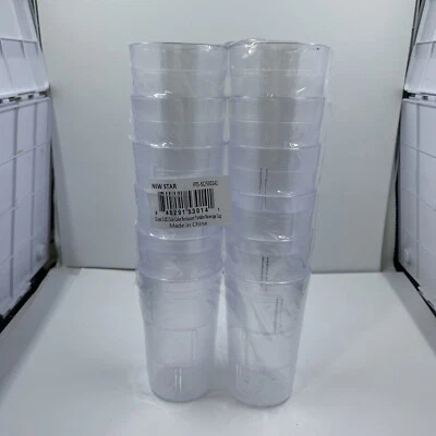 5 oz Plastic Cup Restaurant Set of 12 - Dishwasher Safe and Stackable Glasses - Image 1 of 3