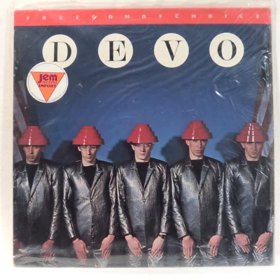 DEVO ‎– Freedom Of Choice  1980 1st UK LP  SEALED M Mothersbaugh, G Casale - Image 1 of 2