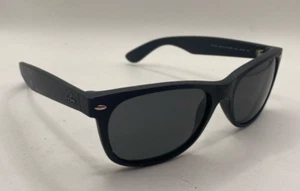 OCCHIALI DA SOLE RAY-BAN MONTATURA SOLO RB2132 622 NUOVI WAYFARER NERI 55-18-150 - Foto 1 di 8