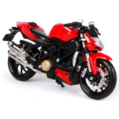 Maisto 1:18 Ducati Mod Streetfighter S Diecast Motorcycle Bike Model Collection - Image 1 of 4