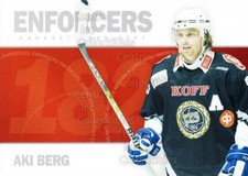2006-07 Finnish Cardset Enforcers Gold #9 Aki Berg