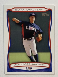 Alex Bregman 2010 Topps USA Baseball Rookie #USA-49