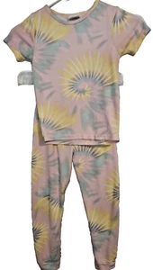 Sweet N Sassy Girls Snug Fit Pajama Set Lot 2 Piece Super Soft Size 7/8 - Picture 1 of 10