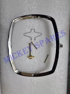 Llanta de lámpara de faro de aleación Lambretta GP/DL cromada con fijaciones - Imagen 1 de 2