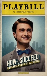 How to Succeed ... - Broadway Playbill - Mar 2011 - Daniel Radcliffe - Picture 1 of 3