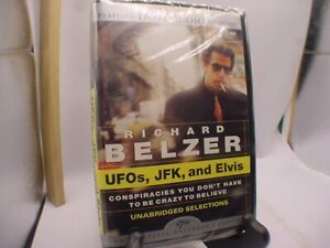 BRAND NEW Audiobooks on Cassette RICHARD BELZER UFO'S,JFK, & ELVIS