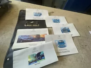 Mercedes R170 SLK 1996-1999 Owners Manual Handbook SERVICE book & Wallet - Picture 1 of 9