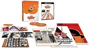 A Clockwork Orange 4K ULTRA HD Blu-ray BD 2 Disc Booklet Card New from Japan - Picture 1 of 3