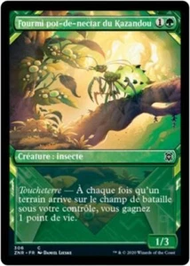 MTG Magic ZNR - [x2] Kazandu Nectarpot/Fourmi pot-de-nectar, Showcase, French/VF - Picture 1 of 1