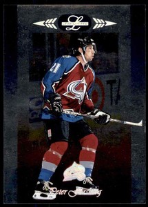 1997-98 LEAF LIMITED PETER FORSBERG COLORADO AVALANCHE #29