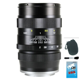 Zhongyi Mitakon 85mm F2.0 Full Frame Lens for Leica L FE X PK EF for Nikon F