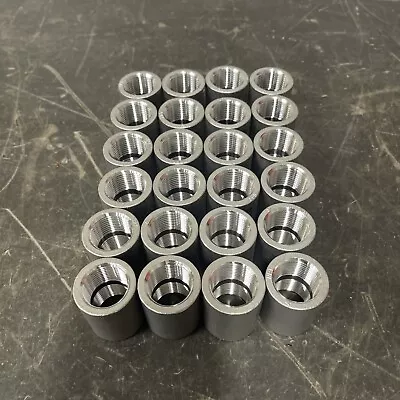 Lot of 24 MB 3/4" 150 Female (NPT) Coupling 304 Stainless Steel Coupler - Image 1 of 4