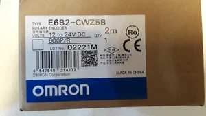 New In Box Omron E6B2-CWZ5B 600P/R Incremental Rotary Encoder 12~24VDC Pre-Wired - Picture 1 of 2