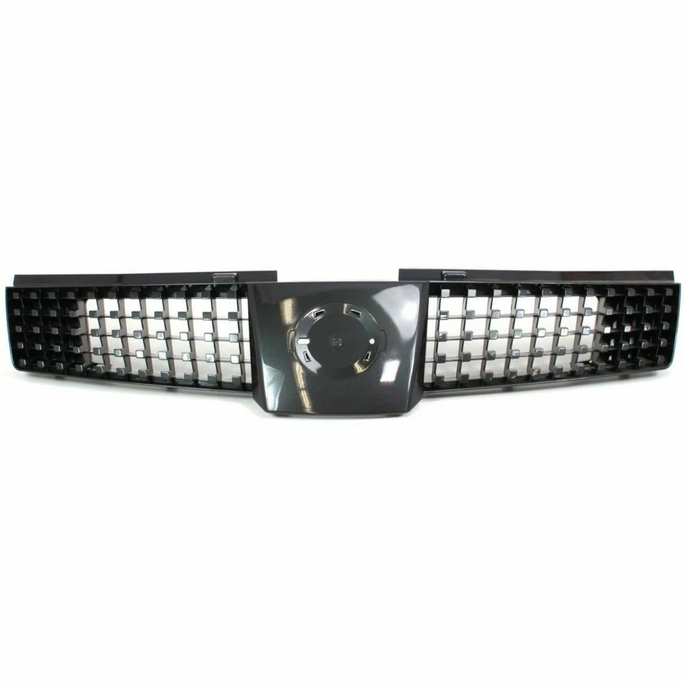 NEW PAINTED SILVER BLACK GRILLE FITS 2004-2006 NISSAN QUEST MODEL NI1200219 - Image 1 of 1