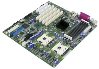 Intel SE7501BR2 2x Socket 604 4x DDR A95686-507 Pci-X PCI - Image 1 of 3