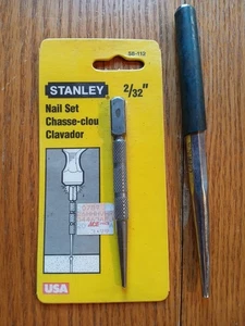 Stanley Nagelstanze 2/32 plus 6" Nagelstanze. Stanley Neu in Verpackung. Sonstige mit Griffgummi. - Bild 1 von 6