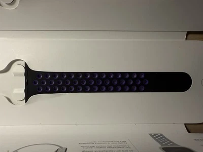 Apple Watch Nike Sport Band 44mm OEM Purple M/L New Open Box ONLY HALF - Image 1 of 3