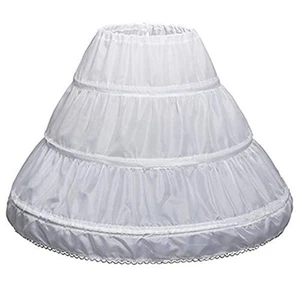 Reifrock Halber Slip für Mädchen - 2 Ringe Blumenmädchen Petticoat Underskirt... - Bild 1 von 5