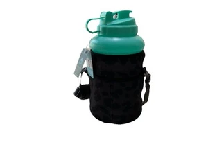 HYDROJUG Halbe Gallone Kapazität Wasserflasche Farbe Mint NEU und Schaumstoffhülle - Bild 1 von 3
